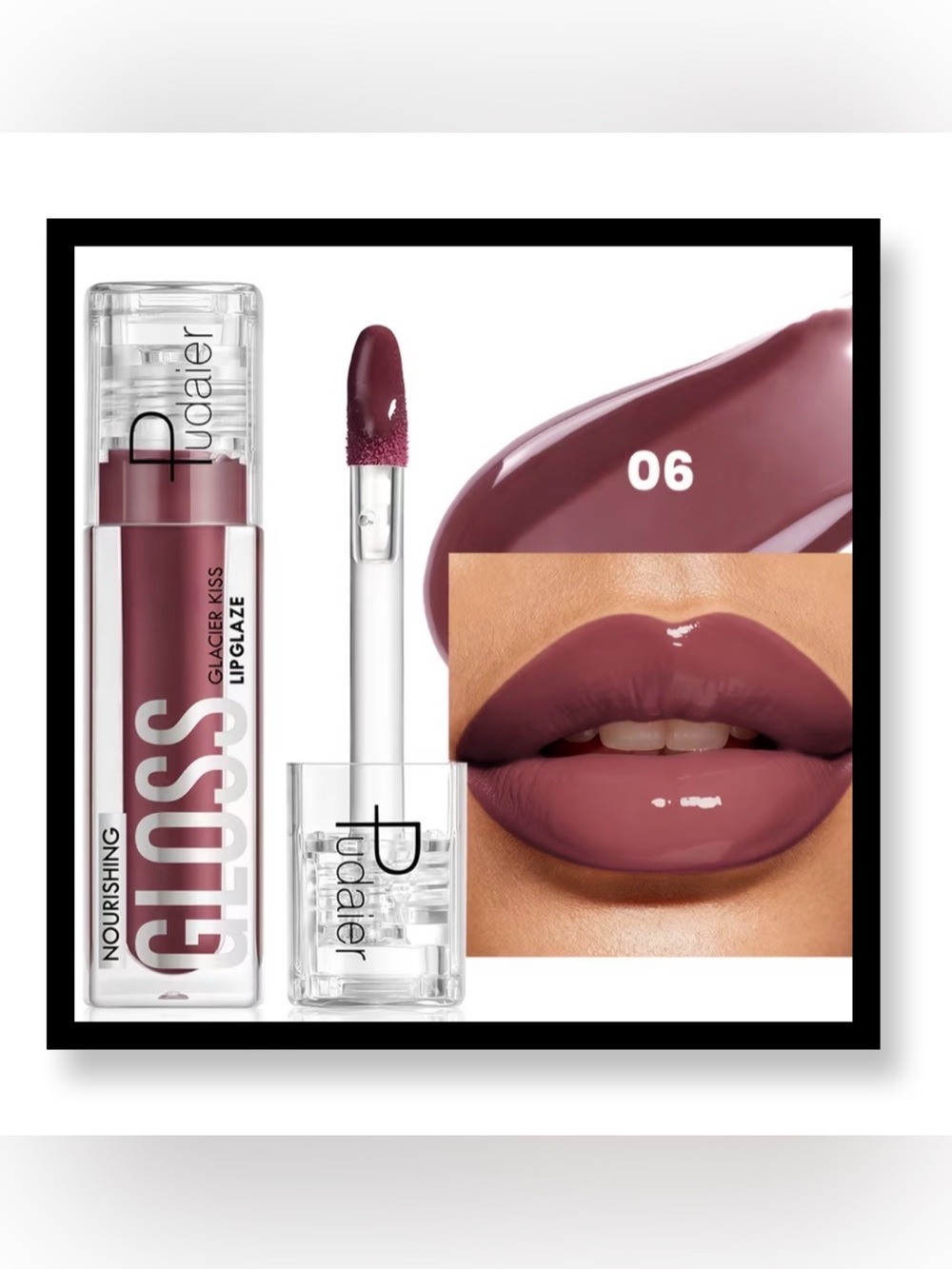 🆕 2/$15-Nourishing Lip Gloss – Shade 06